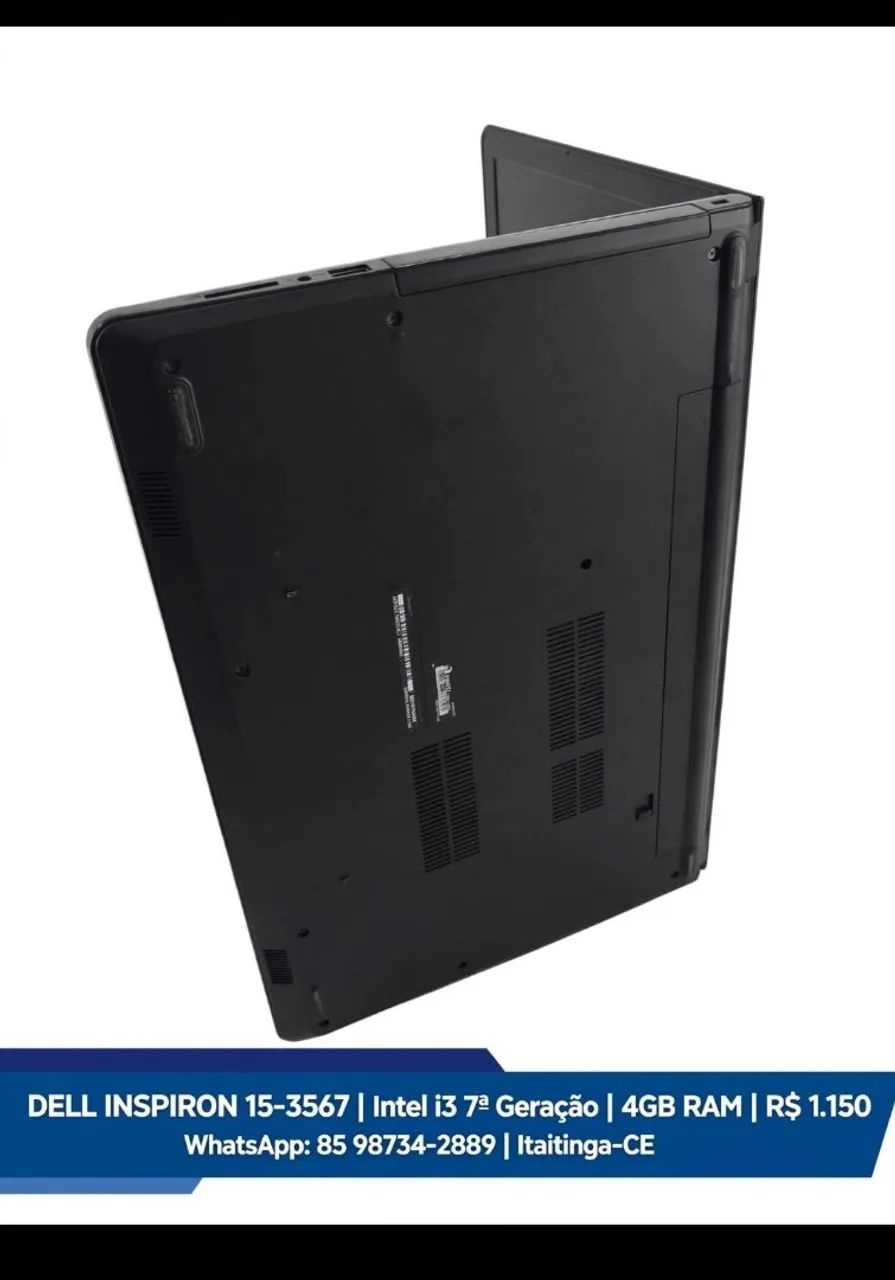 Notebook Dell Inspiron 15-3567 - Notebooks - Parque Dom Pedro