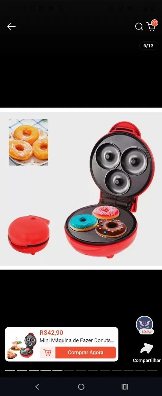 Máquina de Mini Donuts  - Foto 3
