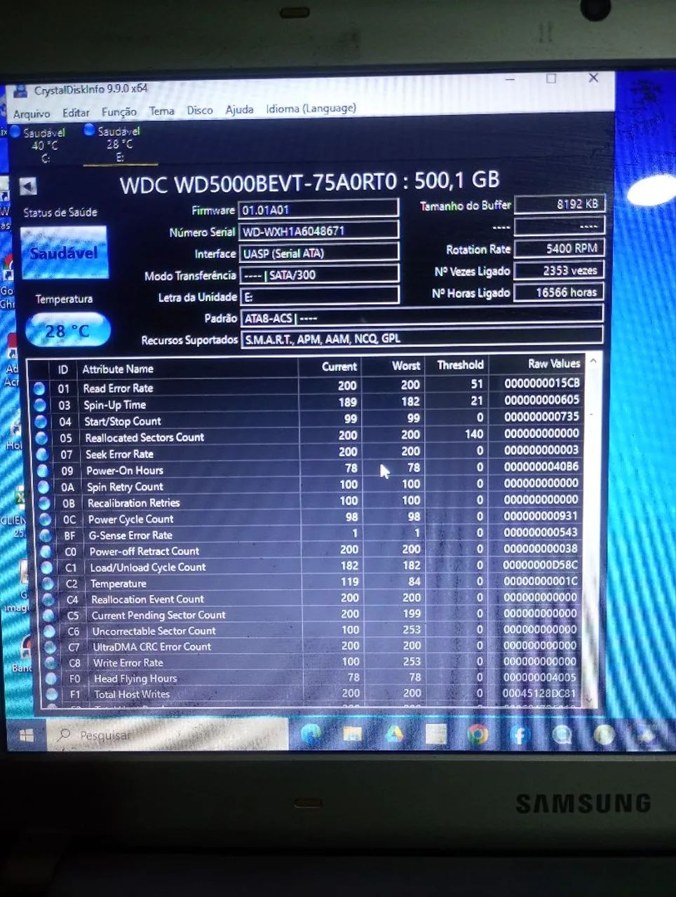 HD 500GB SATA 2.5" para Notebook | Testado | 100% Funcional - Foto 5
