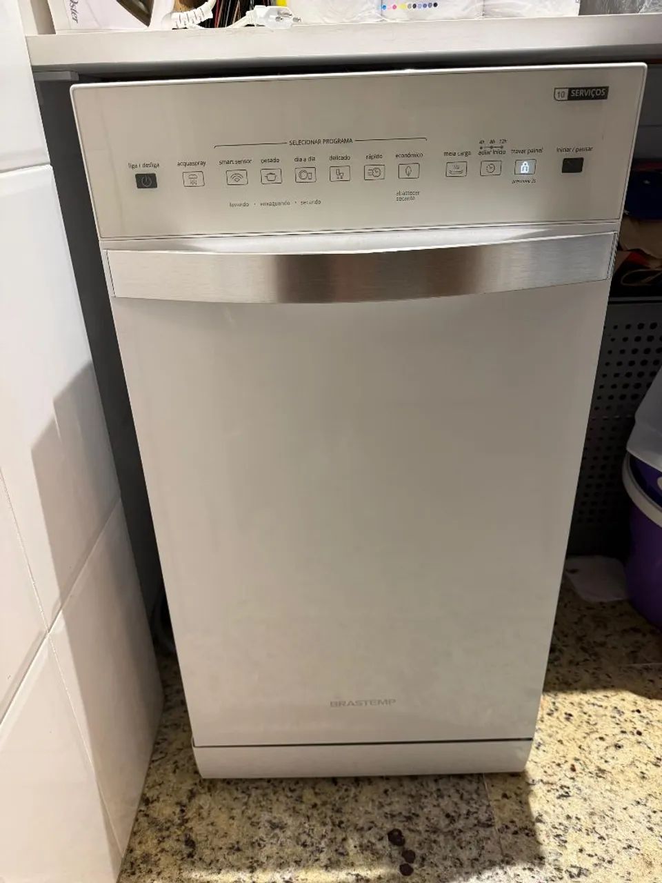 Máquina de lavar louça Brastemp BLF1OBBBNA