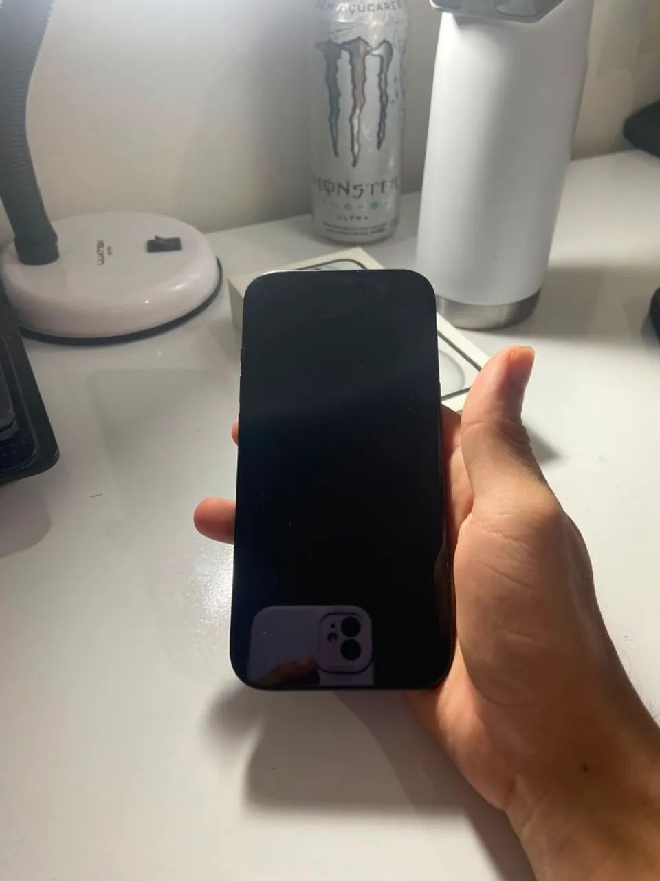 Título: iPhone 15 128GB Black (Impecável + Caixa e Capa)  - Foto 2