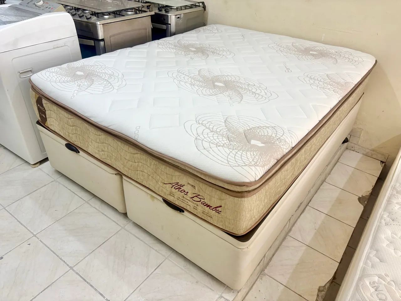 Cama box de casal Queen baú , cama de casal baú  - Foto 2