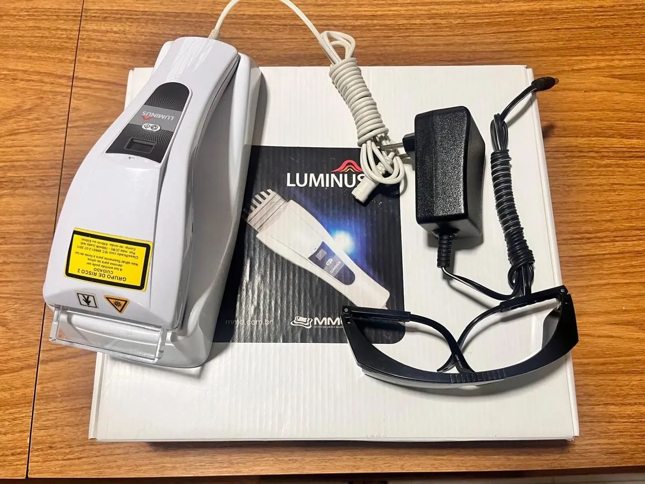 Aparelho Luminus Fototerapia Led Profissional Completo + Caixa.