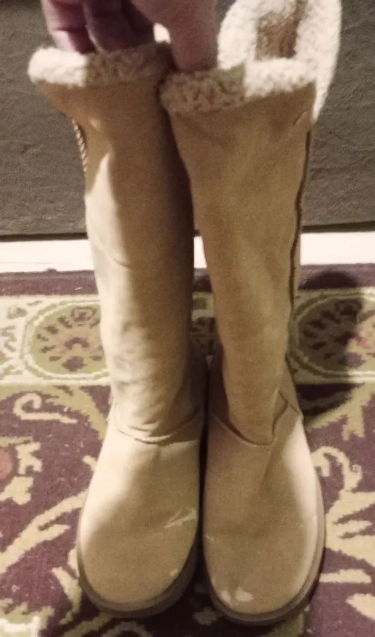 Bota de pele n° 35 - Foto 2