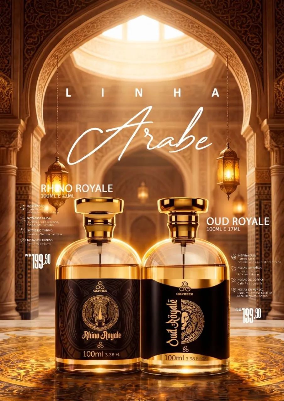 Perfume arabe masculino 