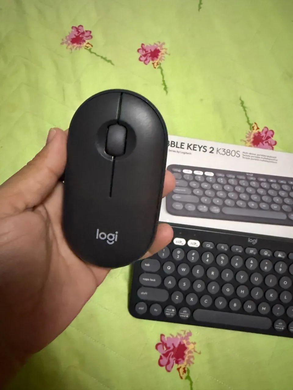 Kit teclado + mouse logitech 