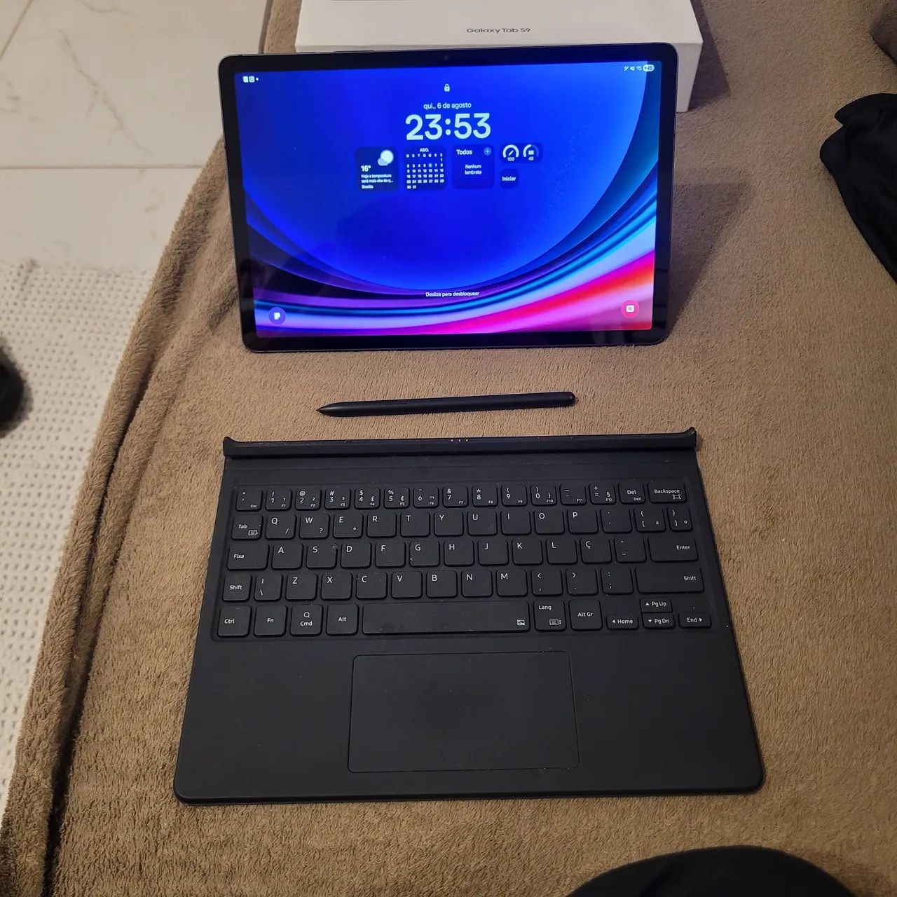 Tablet Samsung Tab s9 Impecável  - Foto 2