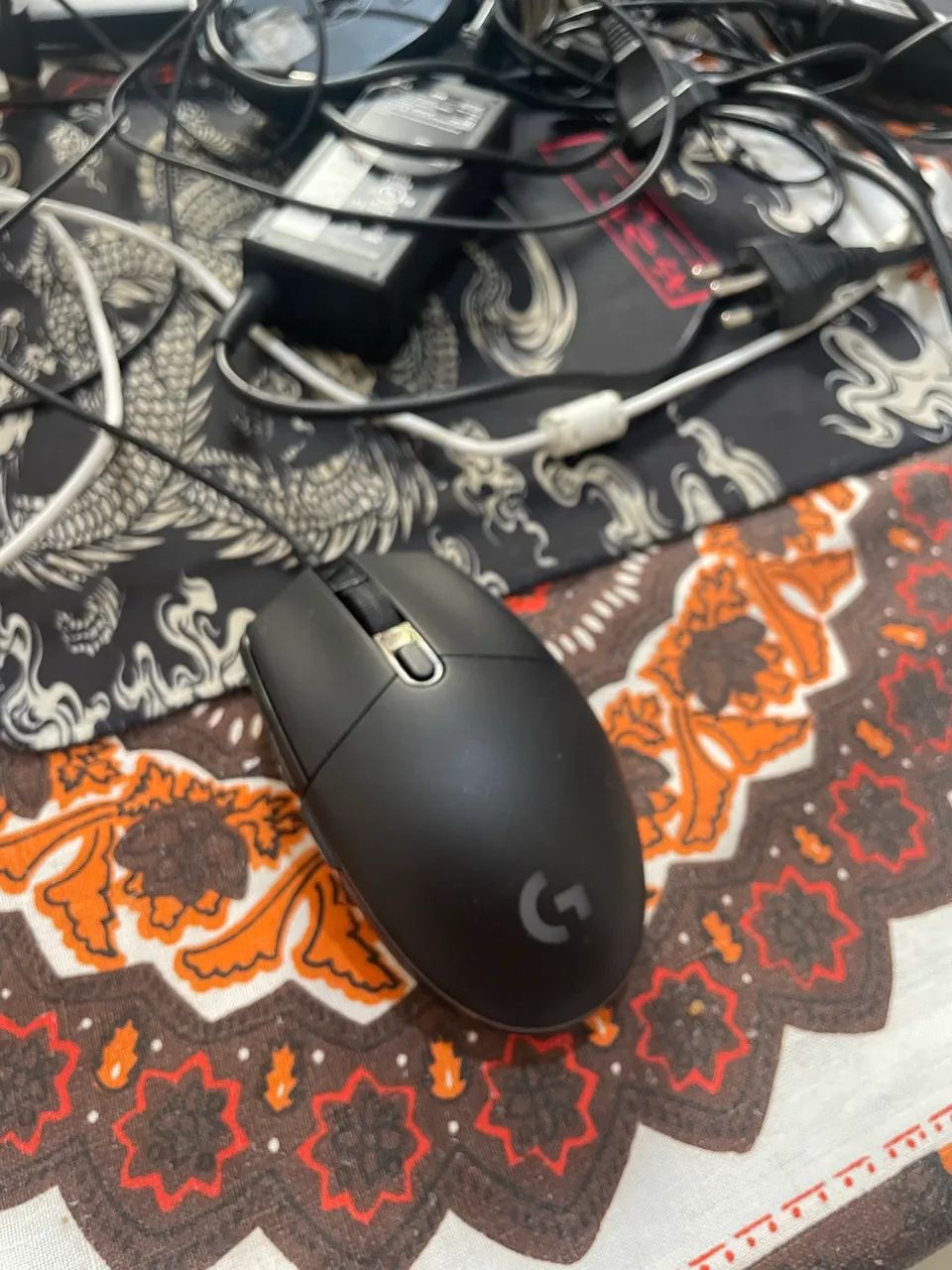 Mouse e teclado gamer acompanhando mouse pad  - Foto 3