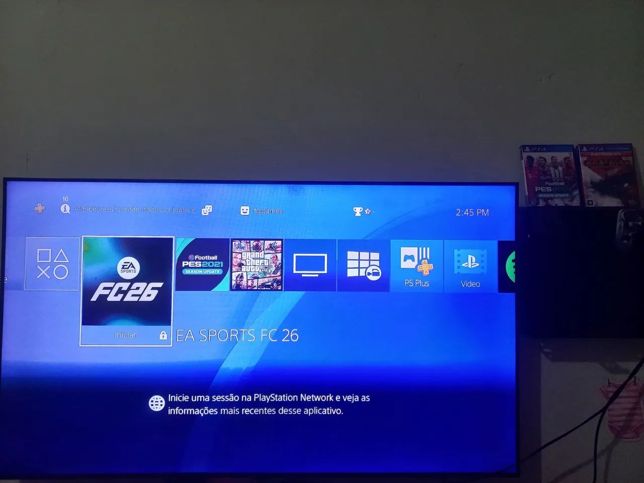 Vendo ps4 funcionando perfeitamente sem nenhum defeito  - Foto 4