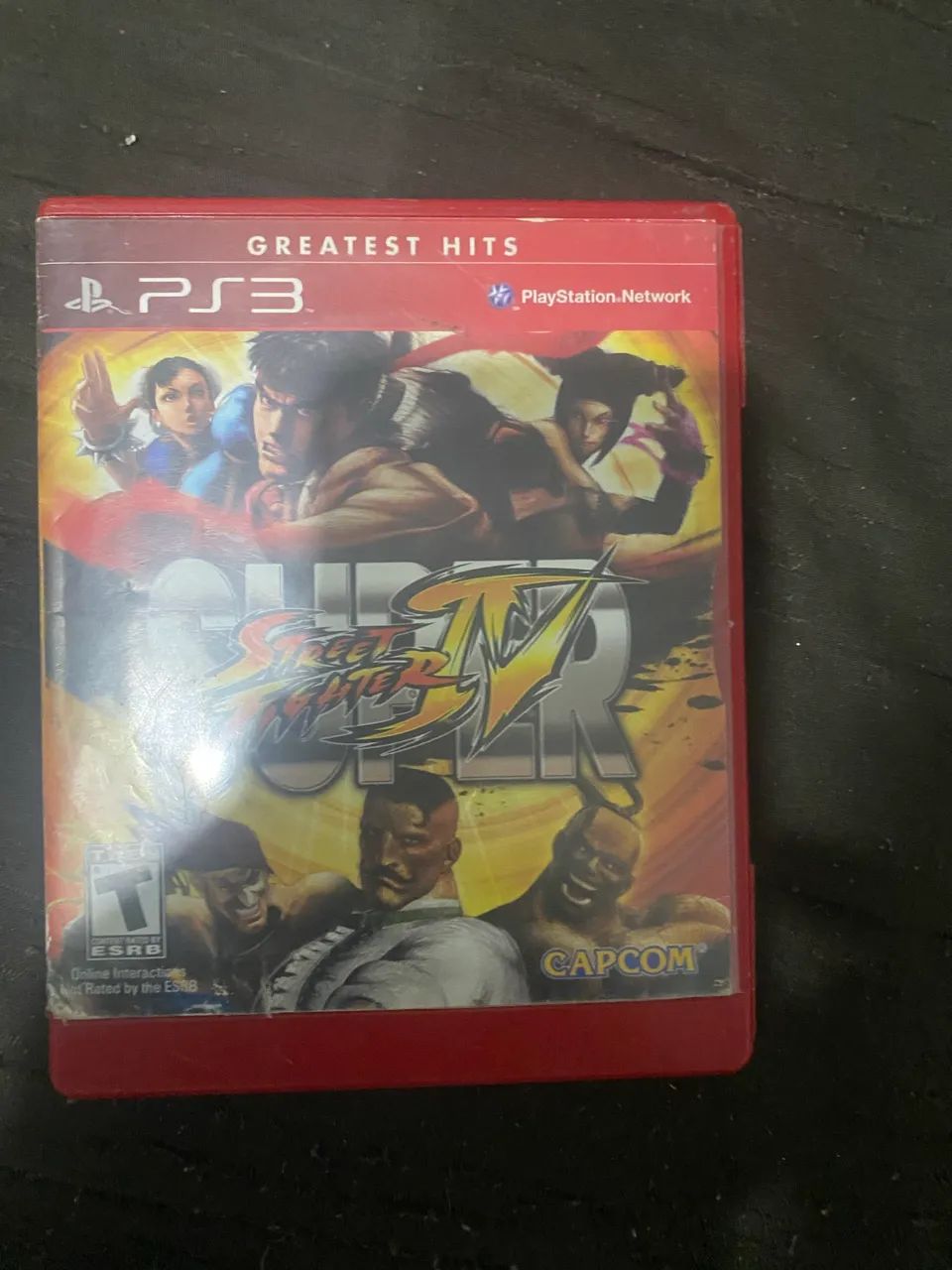 Jogo Street Figther IV PS3 original usado