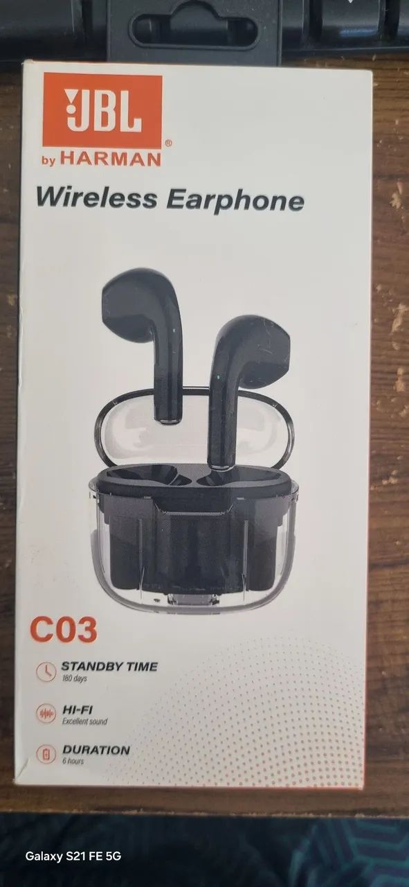 Fone de ouvido sem fio C03