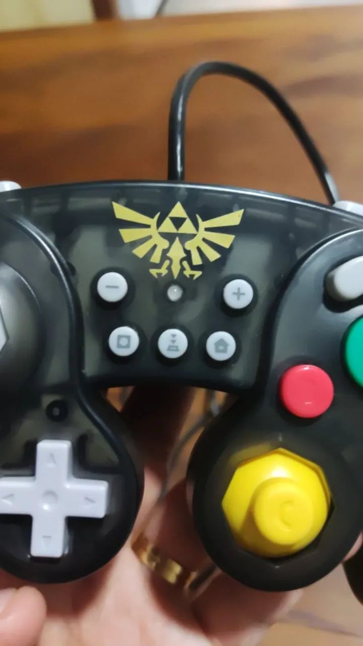 Controle Switch Zelda Estilo Gamecube - Hori - Foto 3