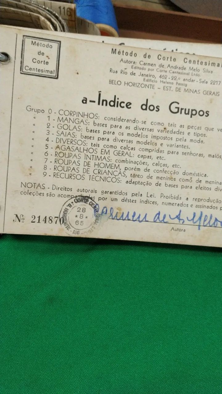 Maletinha de corte de costura da vovó  - Foto 2