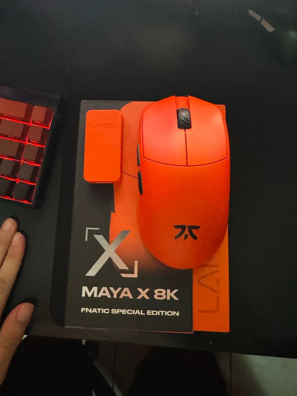 Lamzu Maya X 8K Fnatic Special Edition - Periféricos e Acessórios