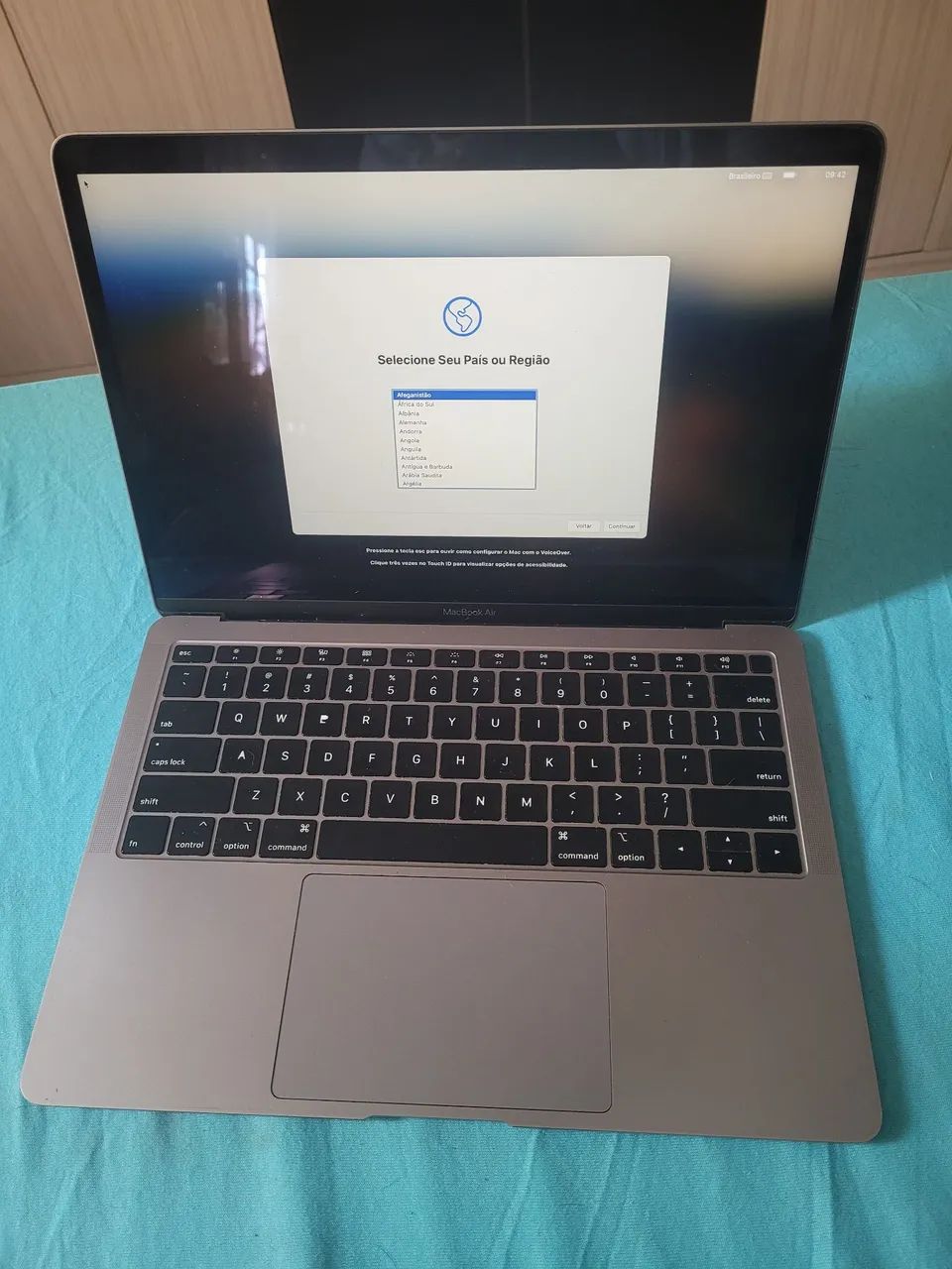 Macbook air 2018 i5 8gb ssd de 250