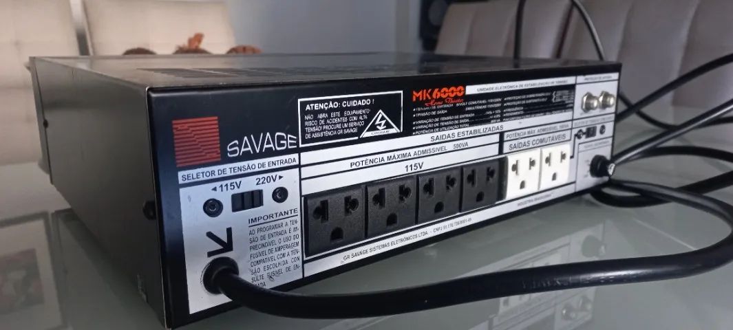 Condicionador E Transformador De Energia Mk6000 Bivolt - Foto 6
