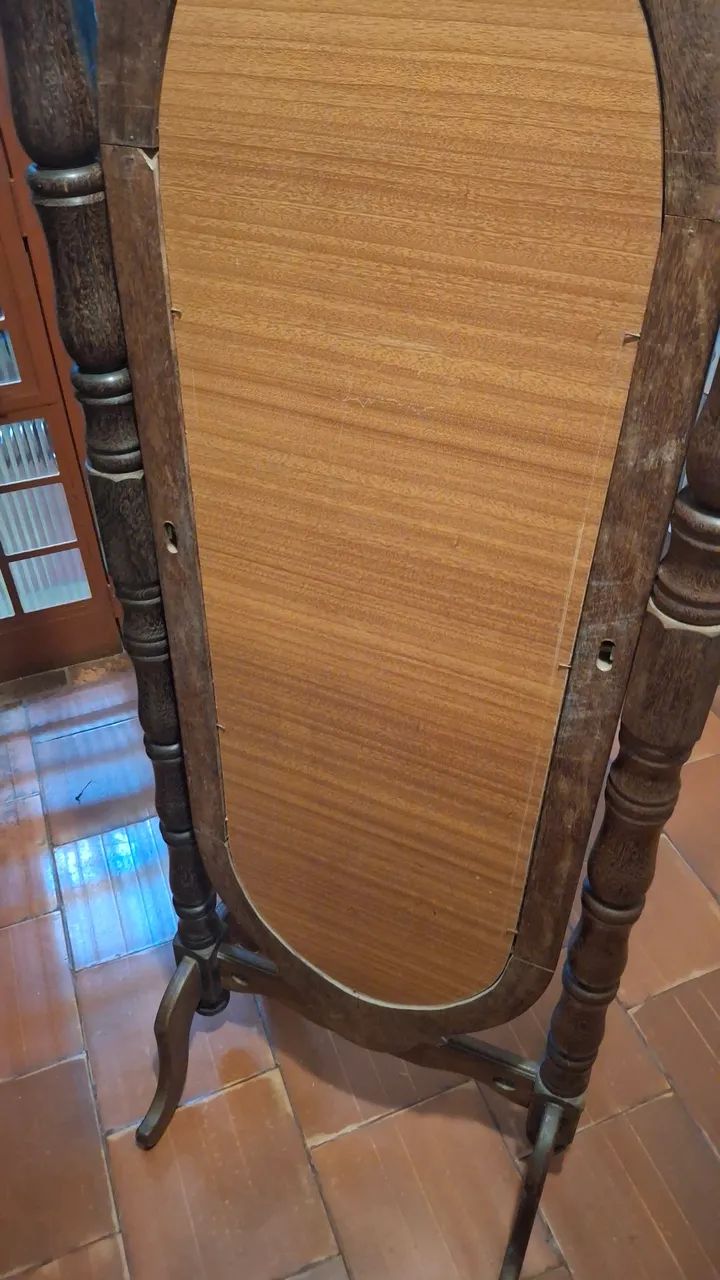 Espelho de chão antigo - Foto 5