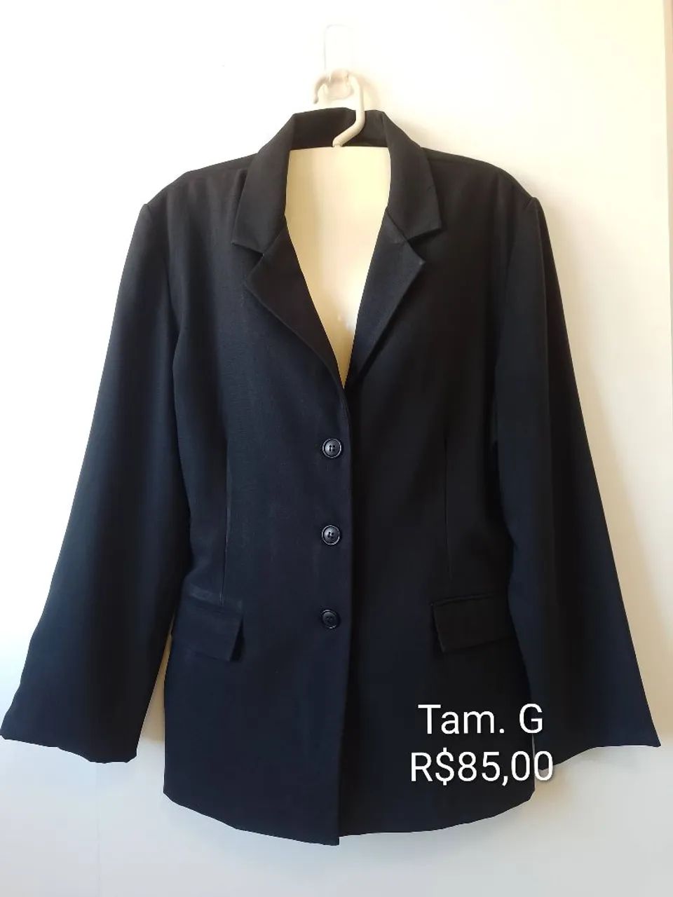 Blazer feminino preto