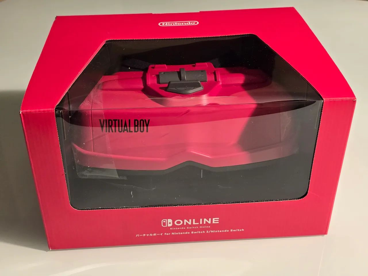 Virtual Boy para Nintendo Switch 1 e 2 (Sem uso)