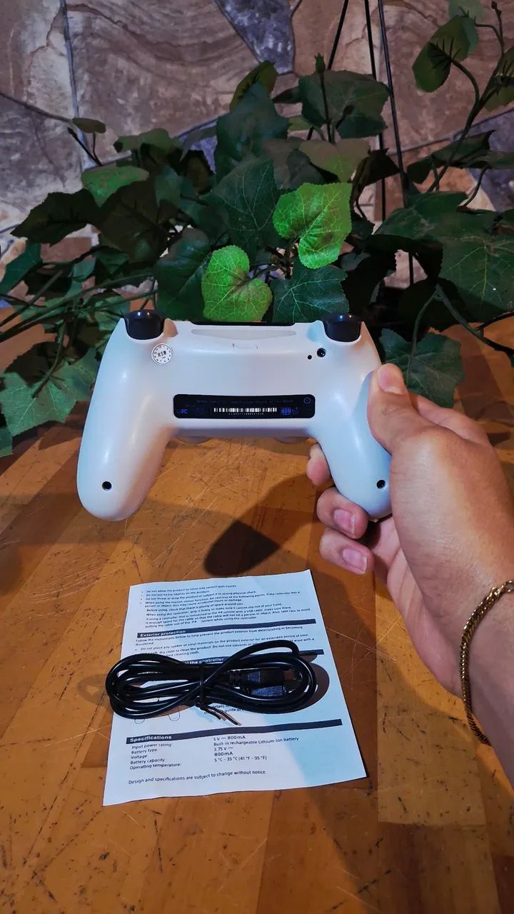 Controle De PS4 - Sem Fio   - Foto 4
