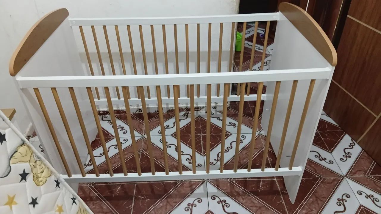Berço Americano 3 em 1 (com colchão) - Foto 3