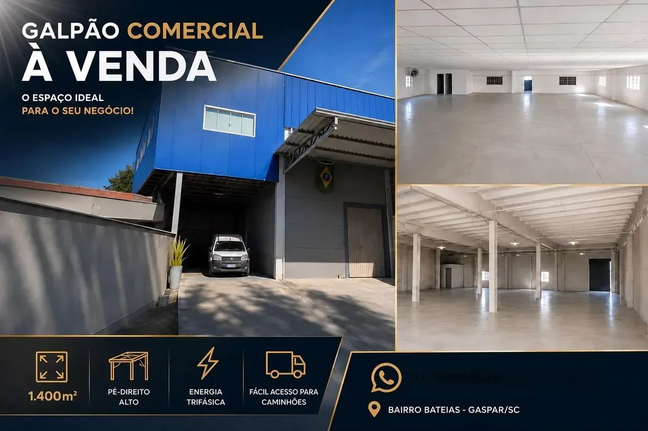 GALPAO LOCAÇÃO E VENDA - 1400M - OPORTUNIDADE - Foto 2