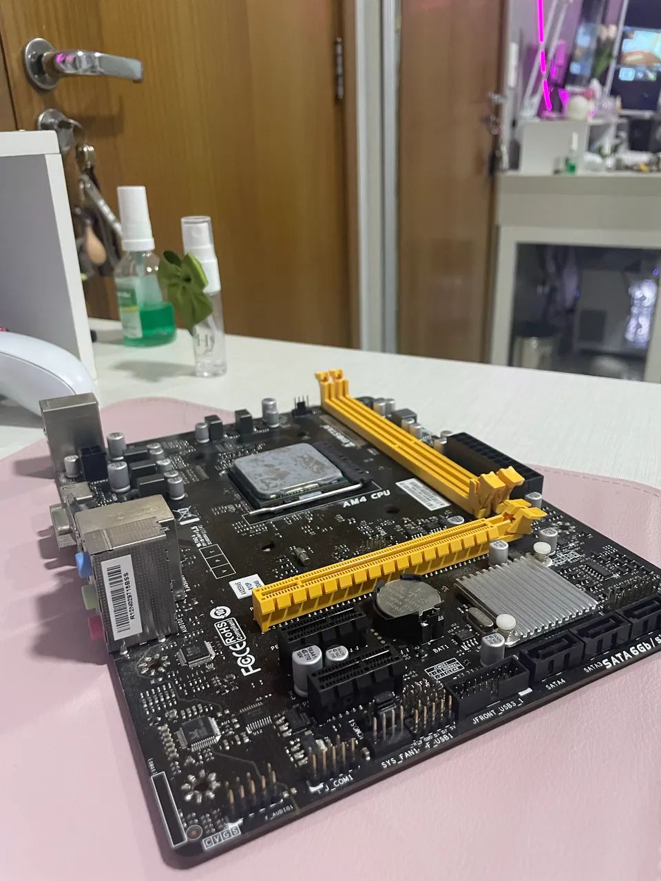 Placa-Mãe Biostar A320MH ? AM4 ? DDR4 ? mATX - Foto 2