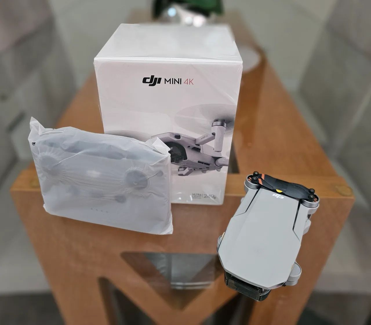 Drone DJi Mini 4k- Original - Lacrado - Uma Bateria - Controle - Foto 3