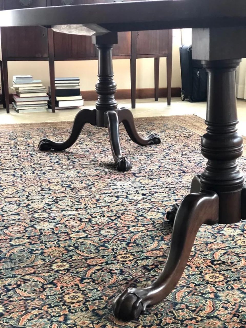 Mesa Antiga Importada EUA - Estilo Chppendale - Foto 4