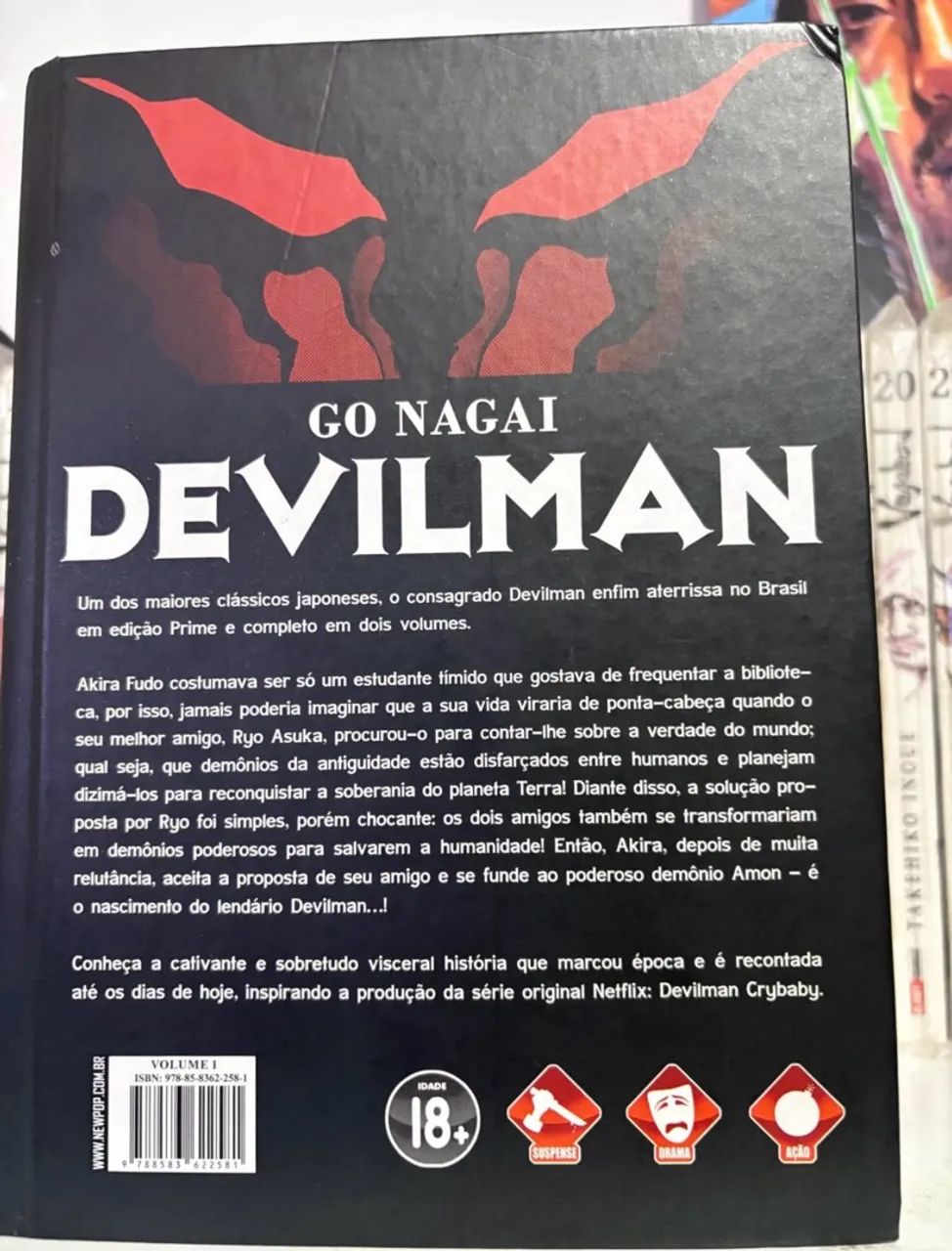 Mangá Devilman Edição Histórica - Foto 3