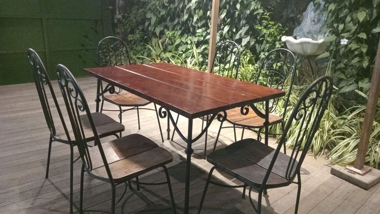 Mesa de jantar rústica  - Foto 3