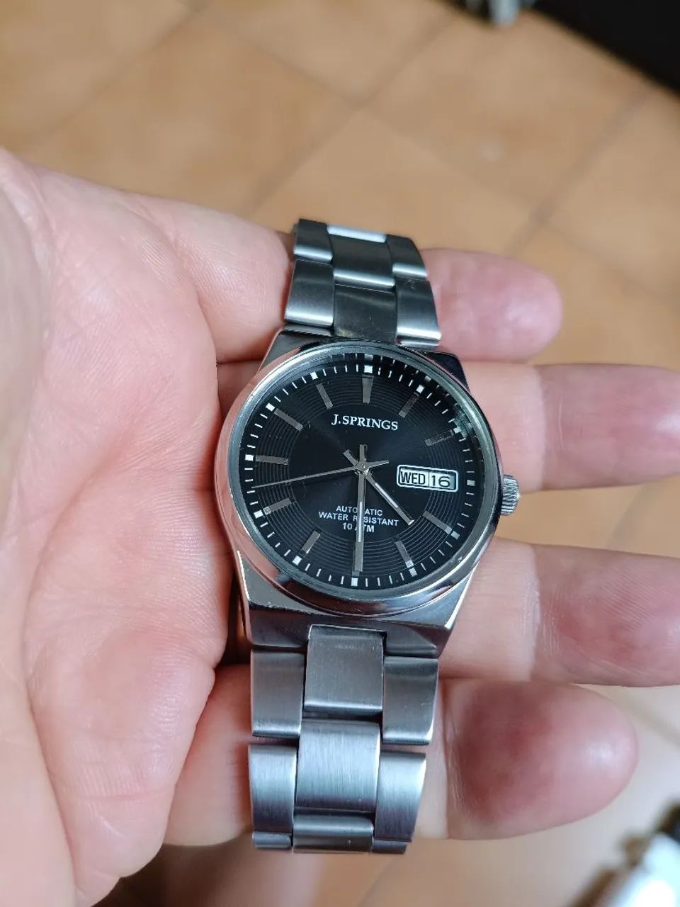 Relógio J.springer Seiko automático.