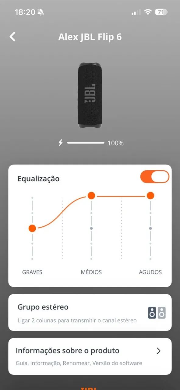 Caixa de som JBL Flip 6 Zerada - Foto 5