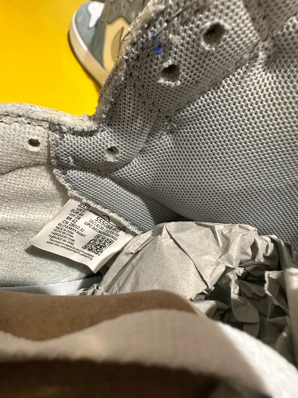 Nike Air Jordan 1 High Hyper Royal - Foto 4
