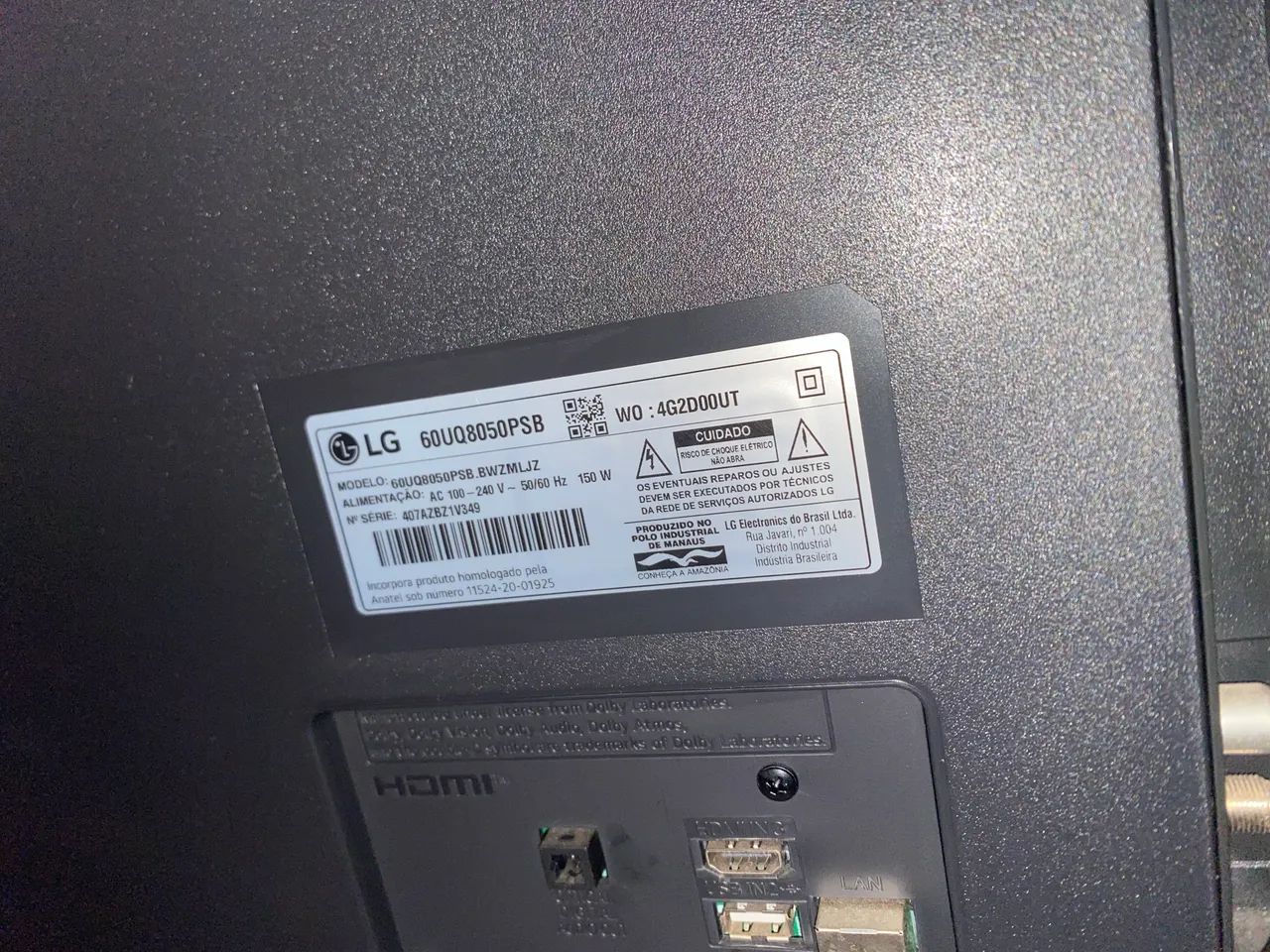 TV Smart LG 60 polegadas - Foto 2