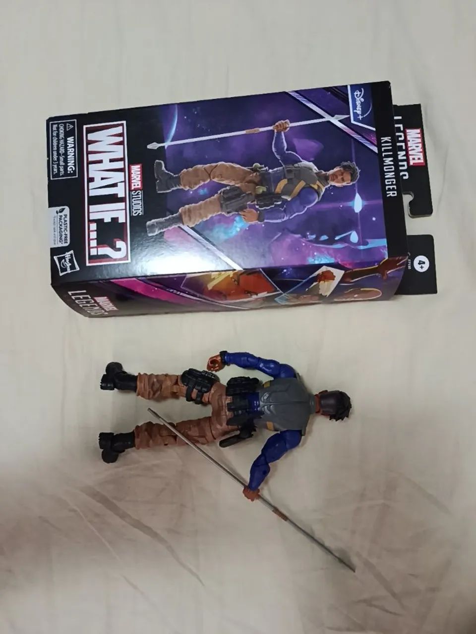 Marvel legends what if Killmonger Pantera Negra novo - Foto 2