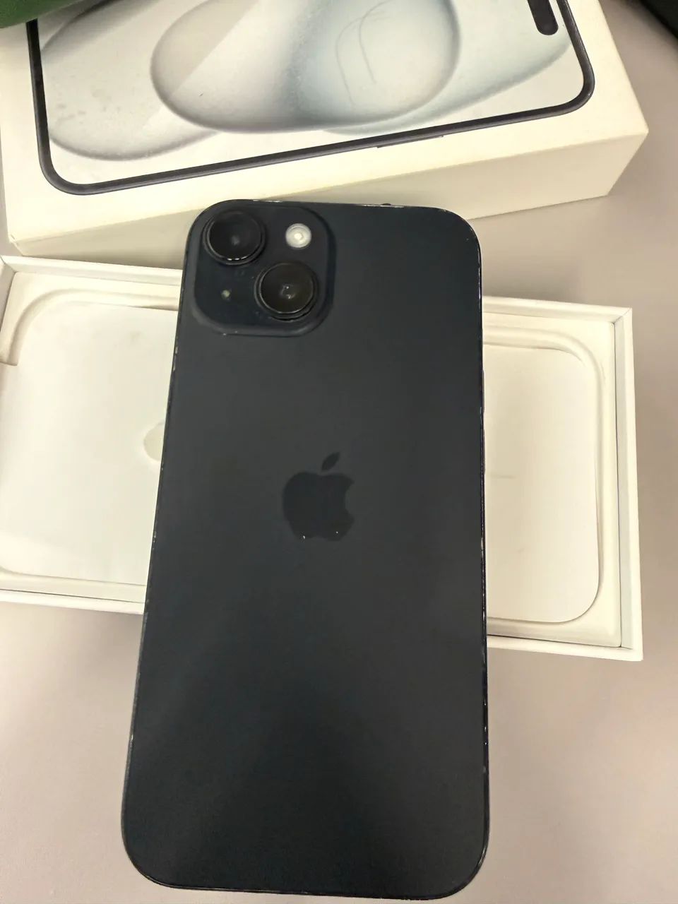 iPhone 15 128GB Preto Impecável na Caixa - Foto 5