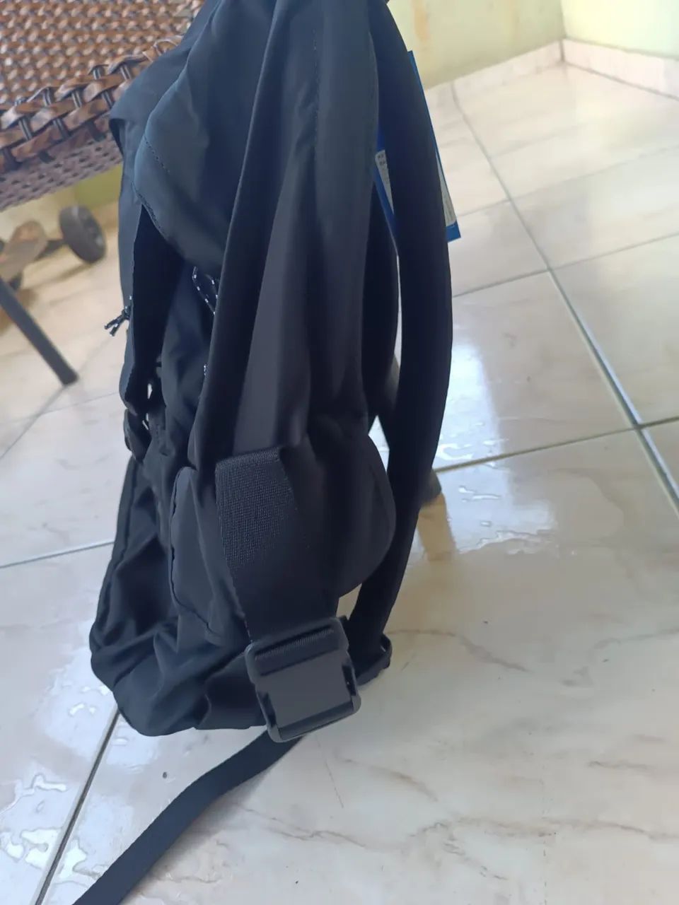 Mochila Adidas Preta - Nova com Etiqueta - Foto 4