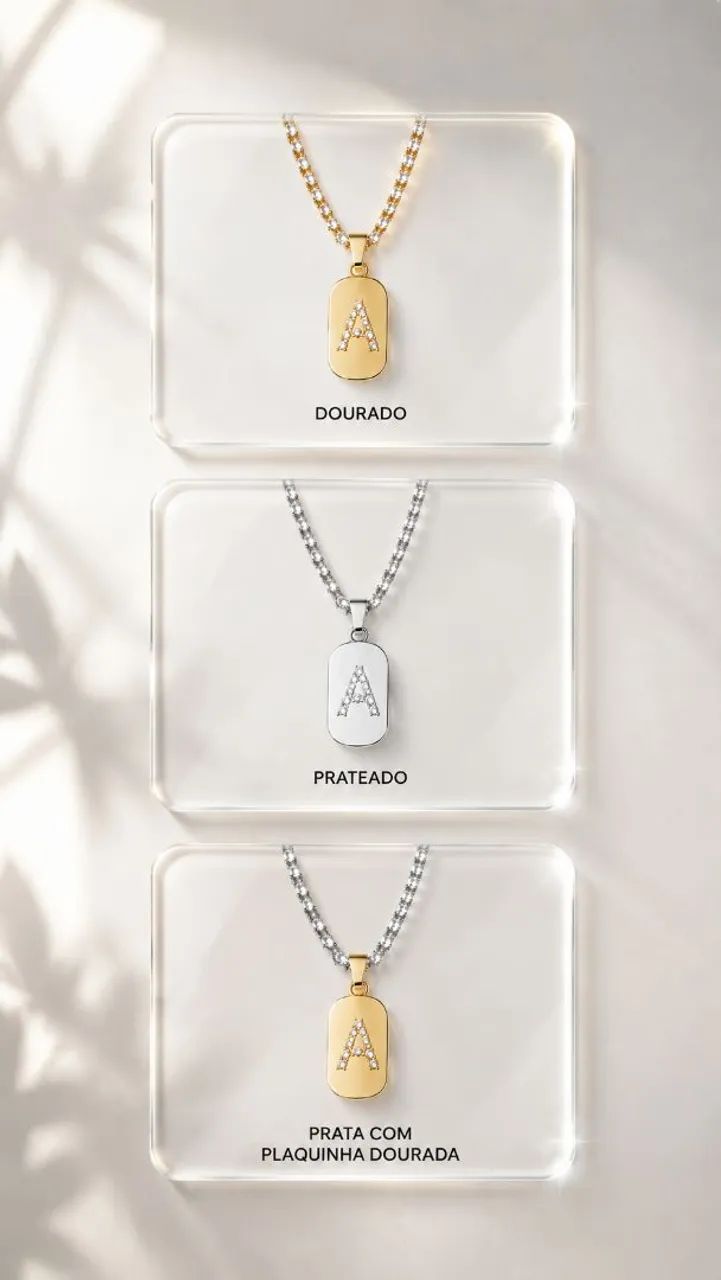 Colar inicial promoção  - Foto 3