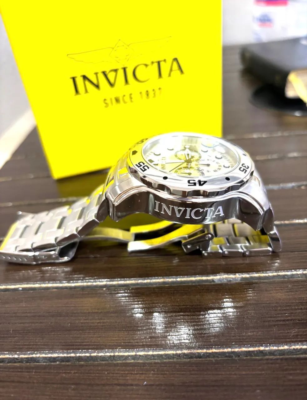 Relógio Invicta pro driver prata original  - Foto 2
