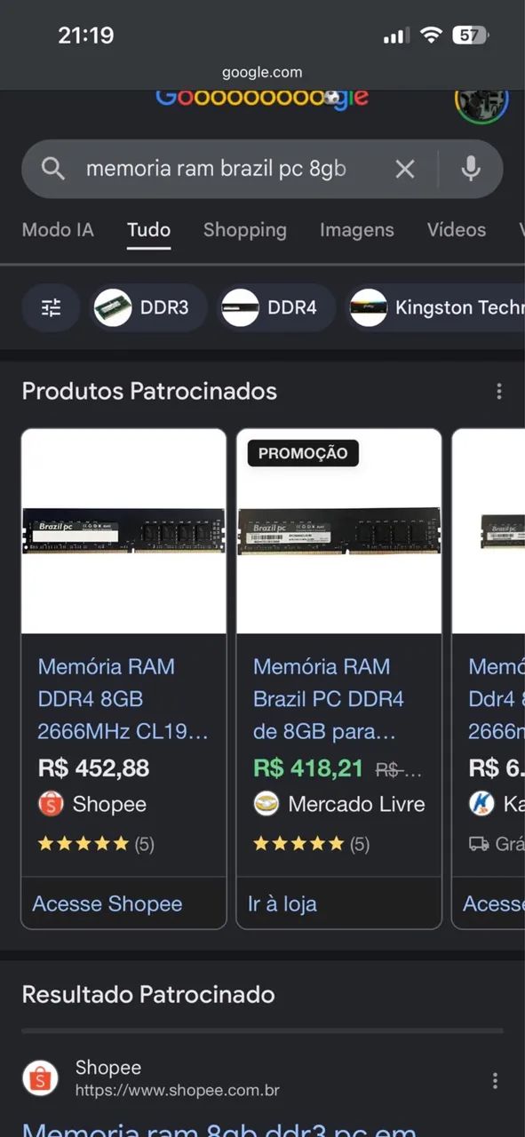 Memória ram 8gb - Foto 3