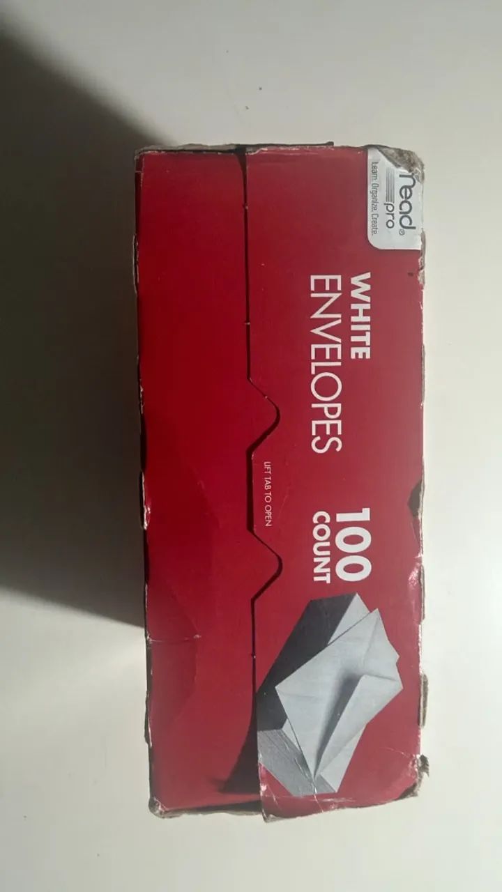 Envelopes De Convite Mead Standard A2 100/box White - Foto 3