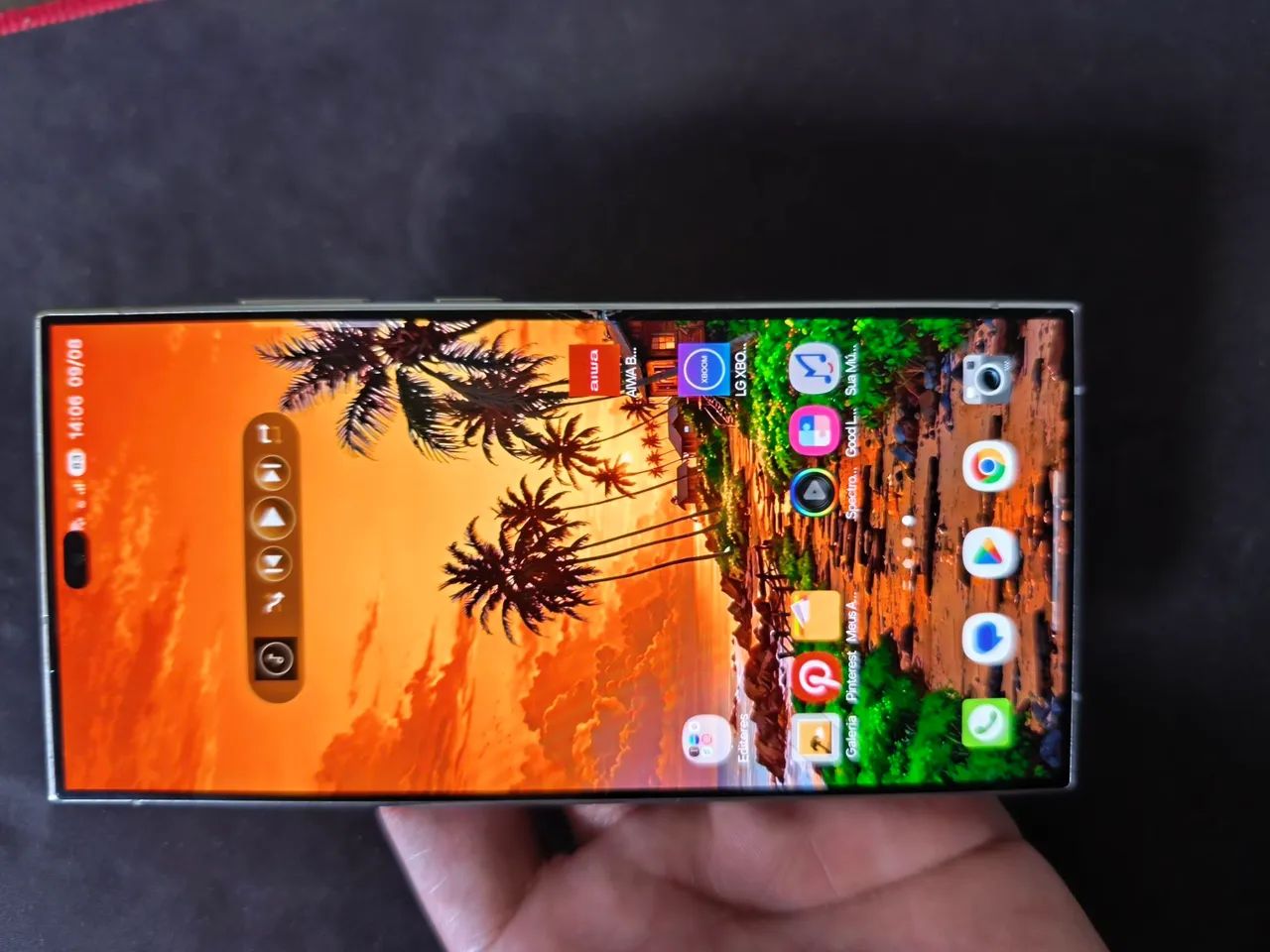 Samsung S24 Ultra ( Obs vidro trincado ) - Foto 2