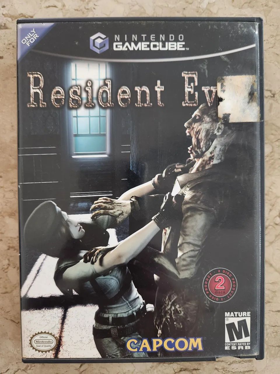 Jogo Resident Evil para Game Cube Completo 