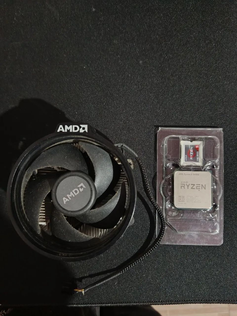 Processador Ryzen 3 3400g/ Cooler original/ caixa original  - Foto 2