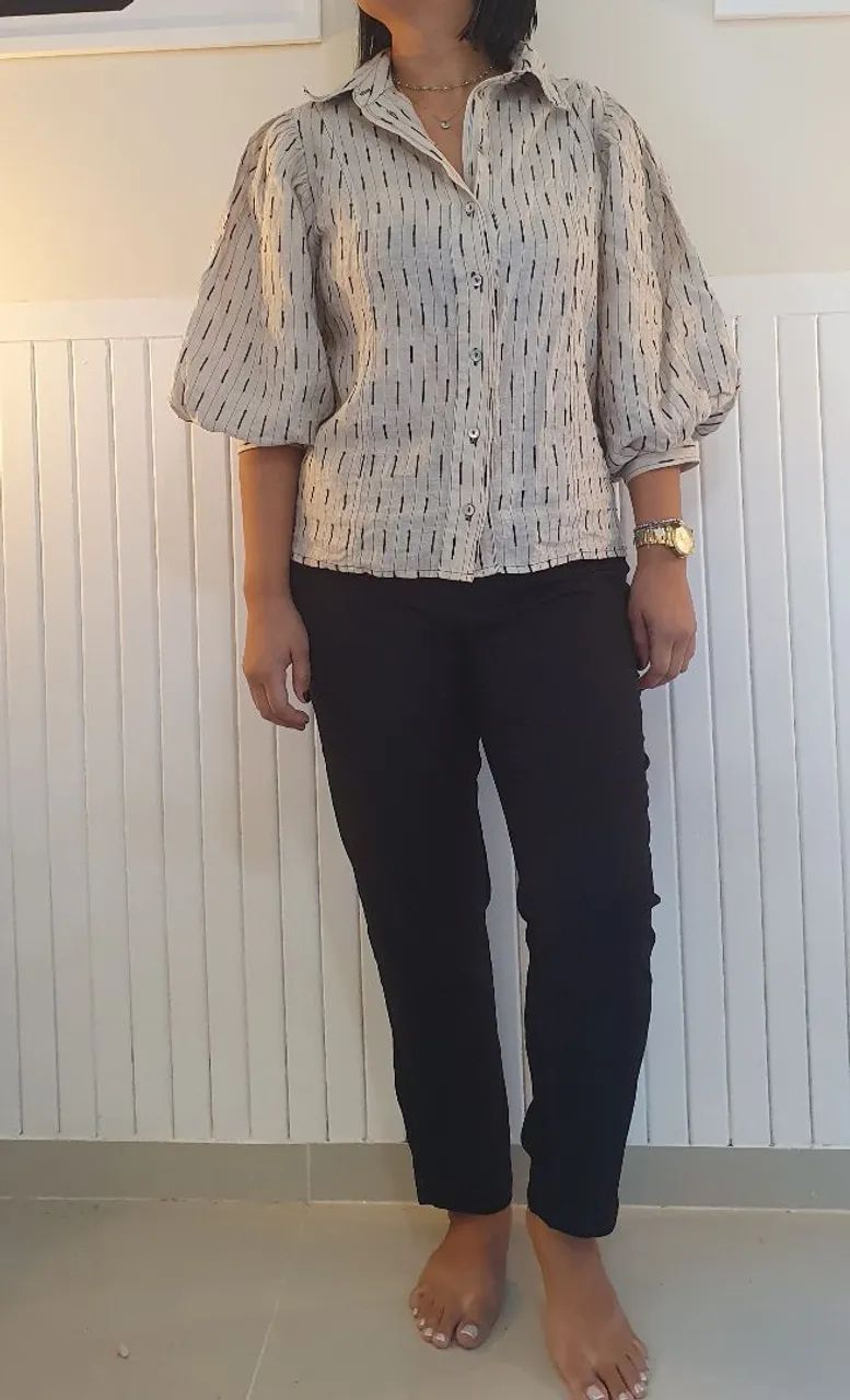 Blusa de linho