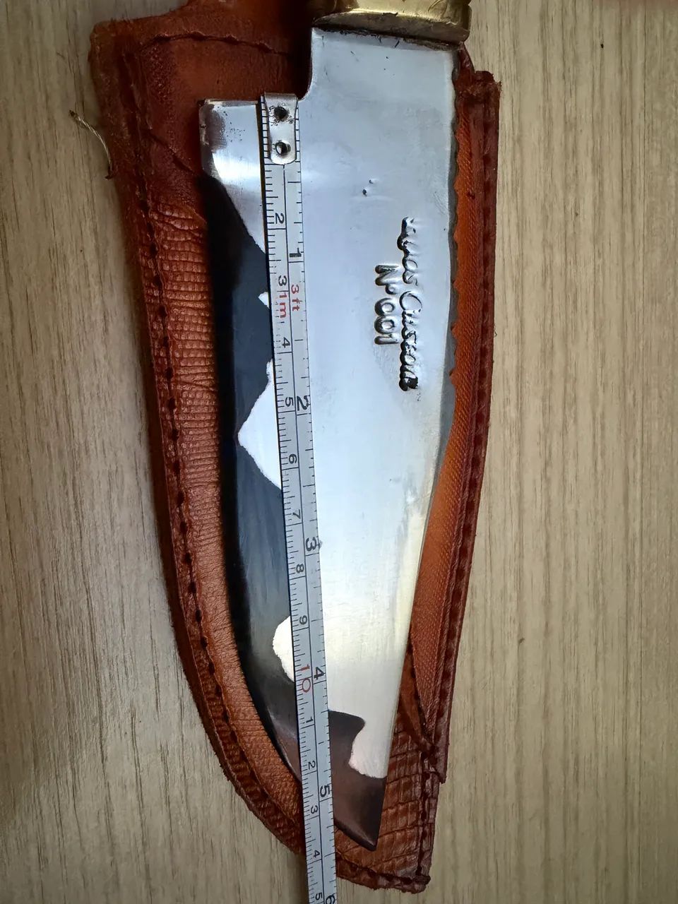 Faca Sanmai mini nova e impecavel - Foto 4
