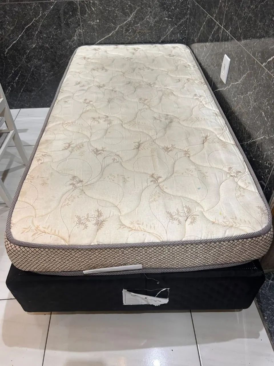 Cama box solteiro 