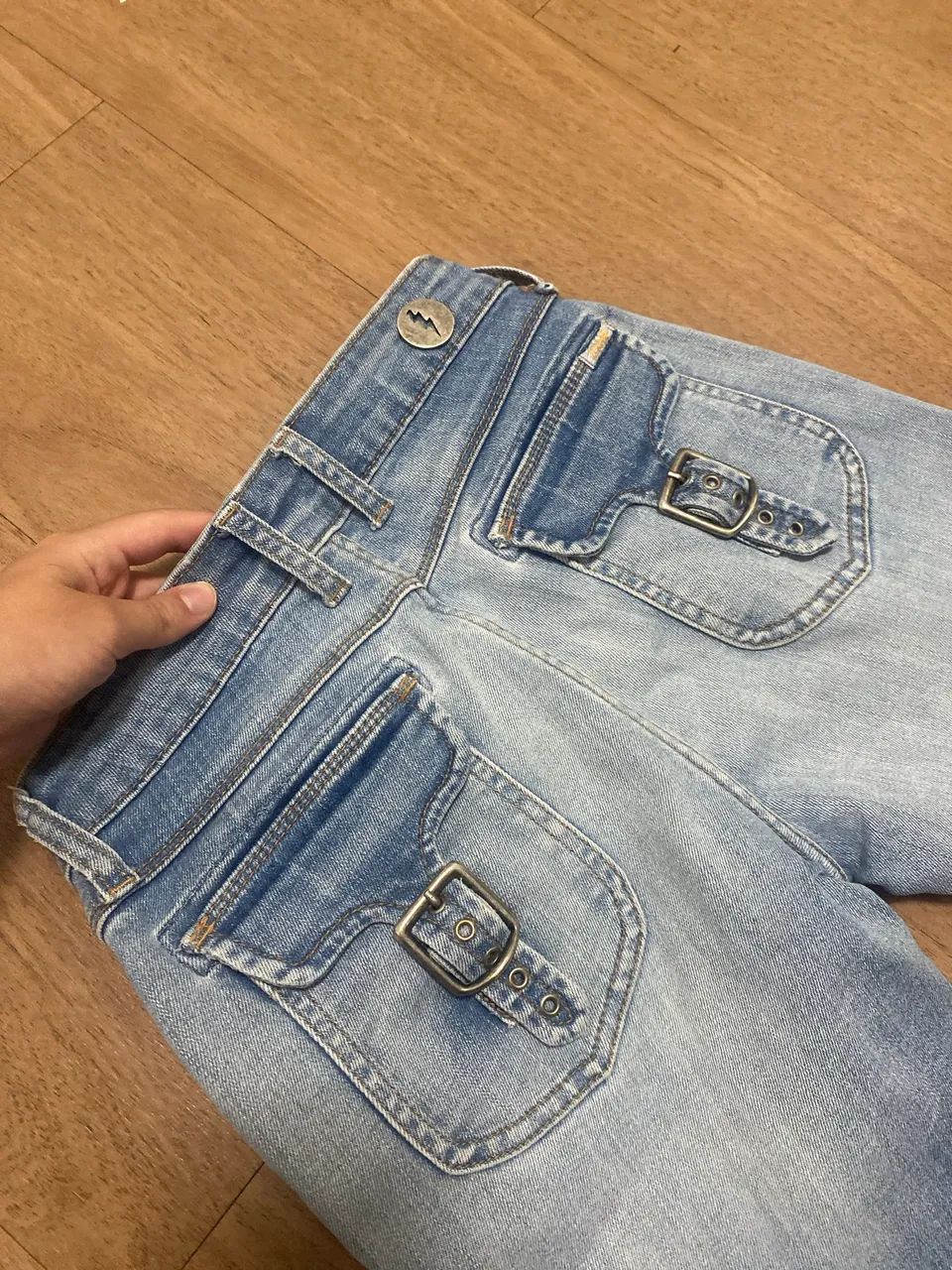 CALÇA SKINNY P, LAVAGEM CLARA - Foto 3