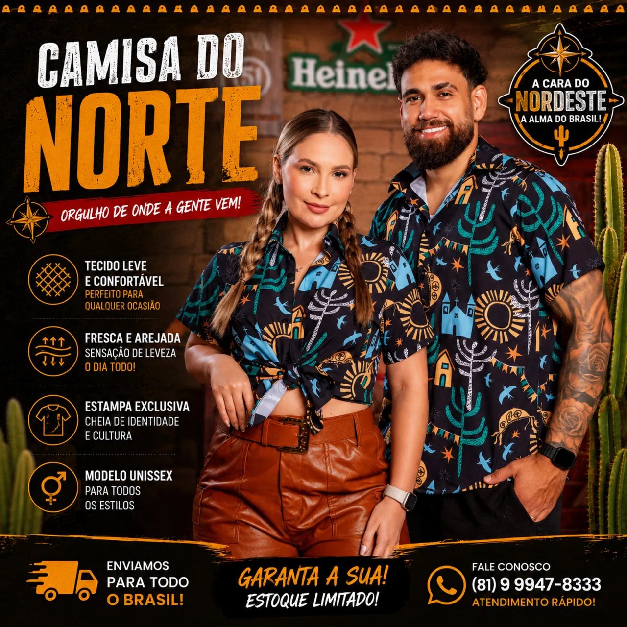 Camisa do Nordeste - Foto 3